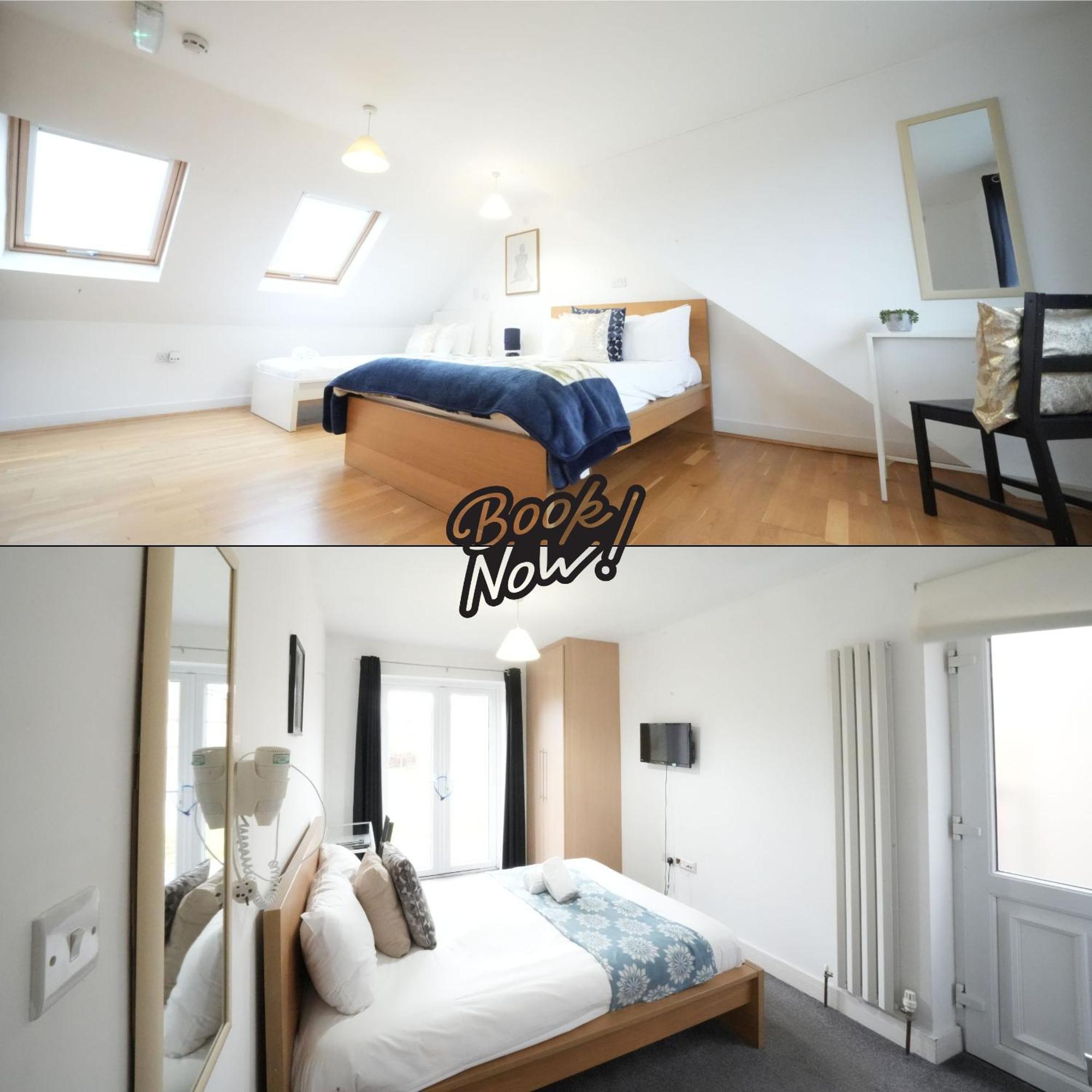 Harmondsworth The Great Airport Place-Private Bedrooms With Private Bathroom-1 Bus To Heathrow Airport-5 Minutes By Car- Helpful Advice From Our Team מראה חיצוני תמונה